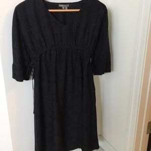 Vince Black silk dress